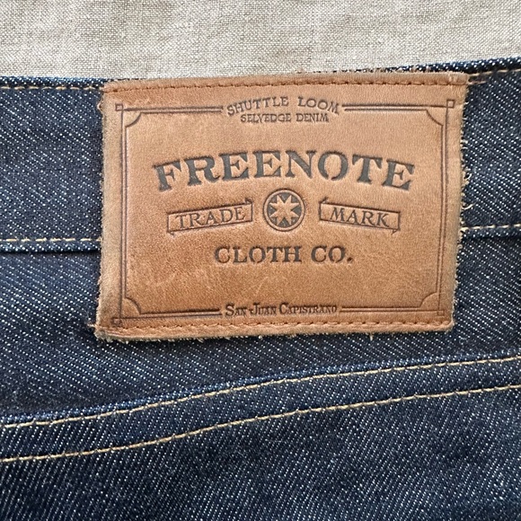 Freenote Cloth, Portola Cut, 14.5oz Kaihara Mills Denim - Picture 4 of 10